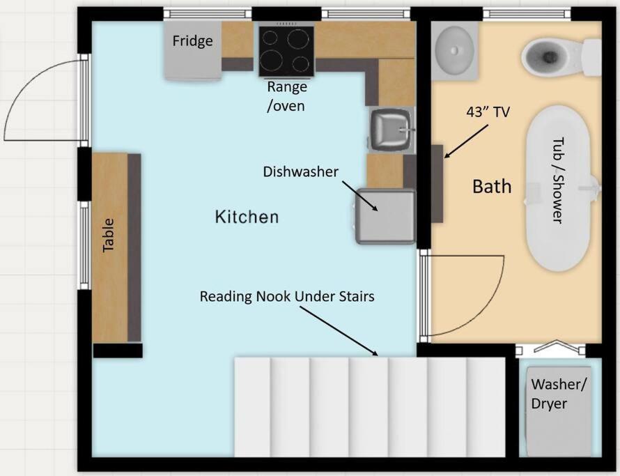 Private Cabin- Breakfast - Double Tub - 75In Tv - Sup - Washer Dryer - Bbq West Point Екстериор снимка